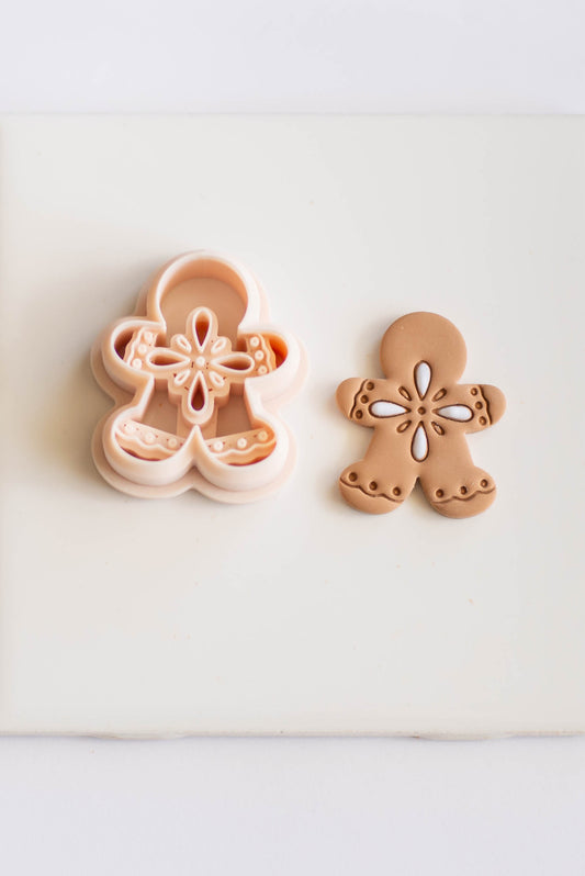 Gingerbread Man Clay Cutter