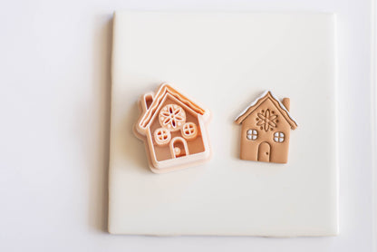 Gingerbread House Clay Cutter