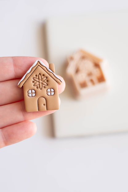 Gingerbread House Clay Cutter