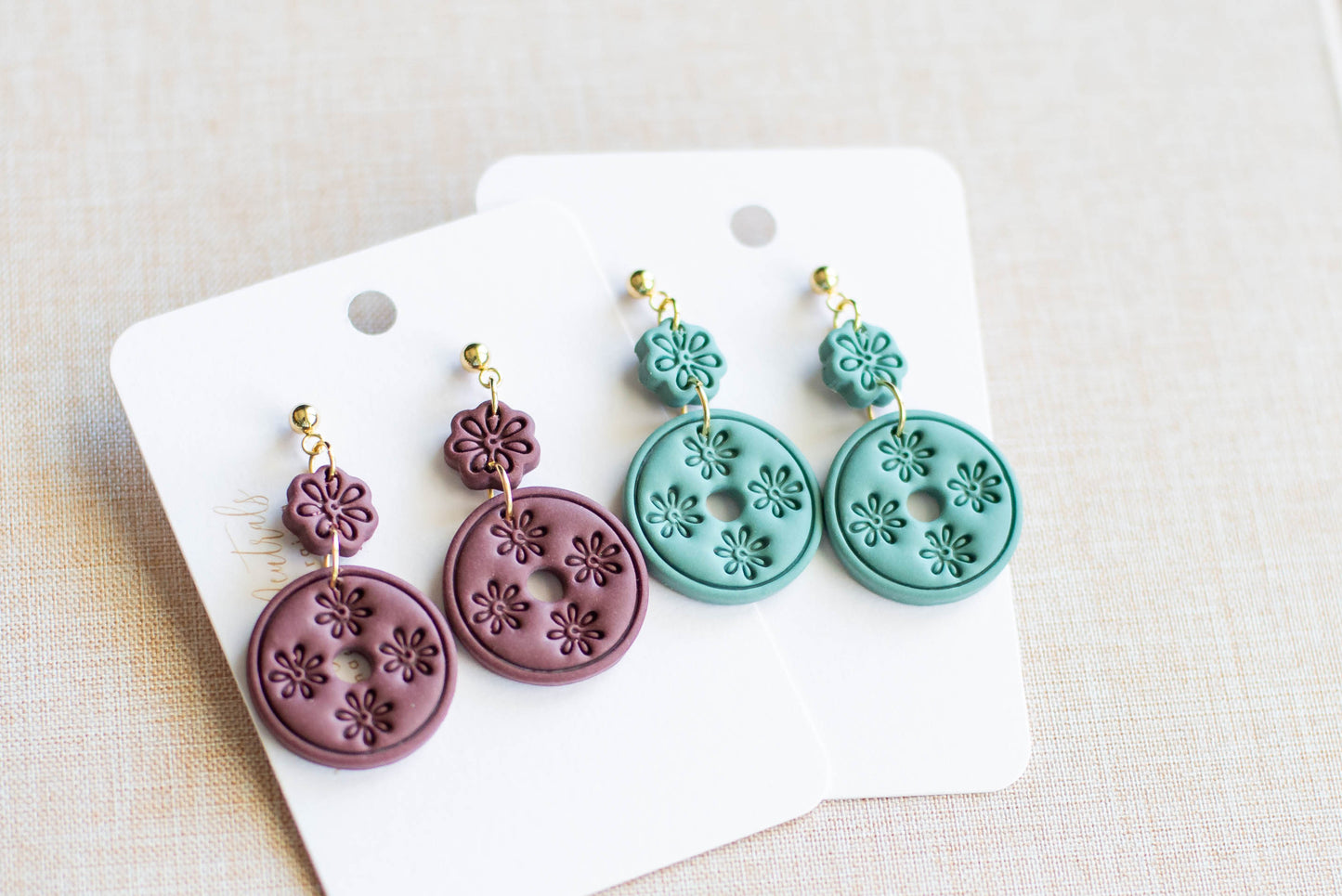Handmade Clay Earrings