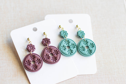 Handmade Clay Earrings