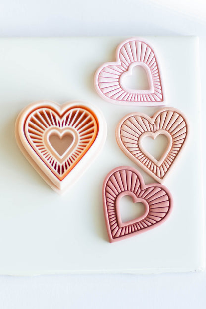 Geometric Large Heart Cutter