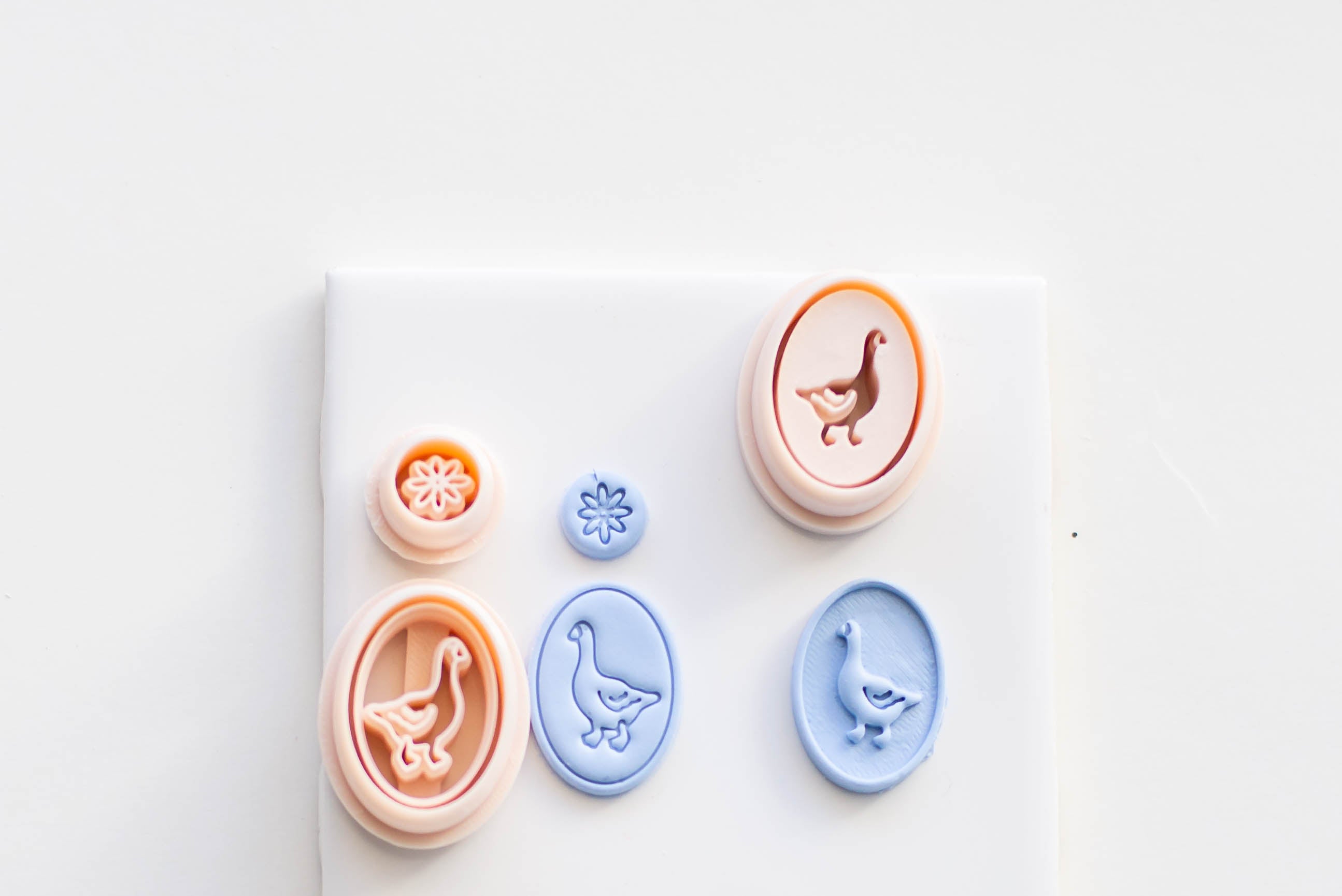 Goose Clay Cutter- 2 Styles to Choose From – Blushes and Neutrals