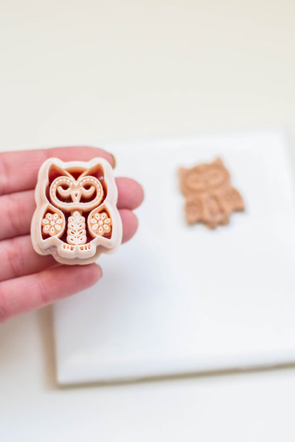 Folk Art Owl Cutter
