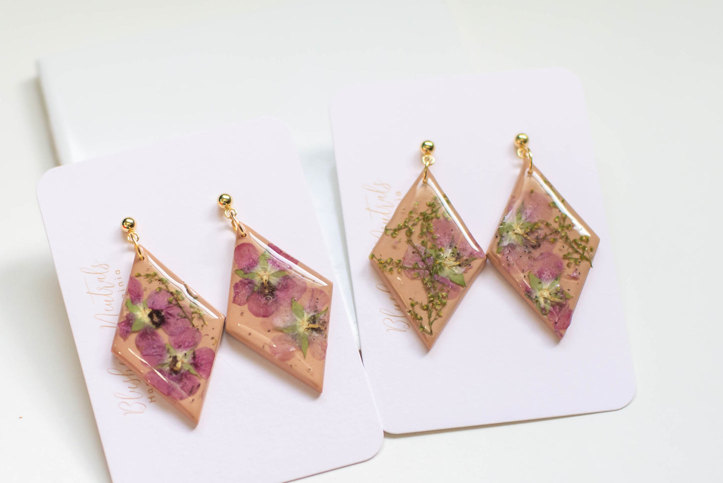 Pressed Floral Earrings