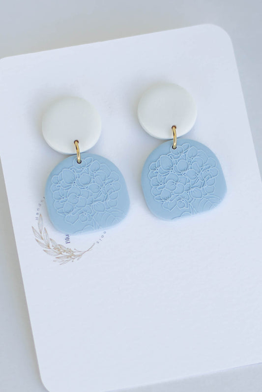 Pastel Hydrangea Dangles