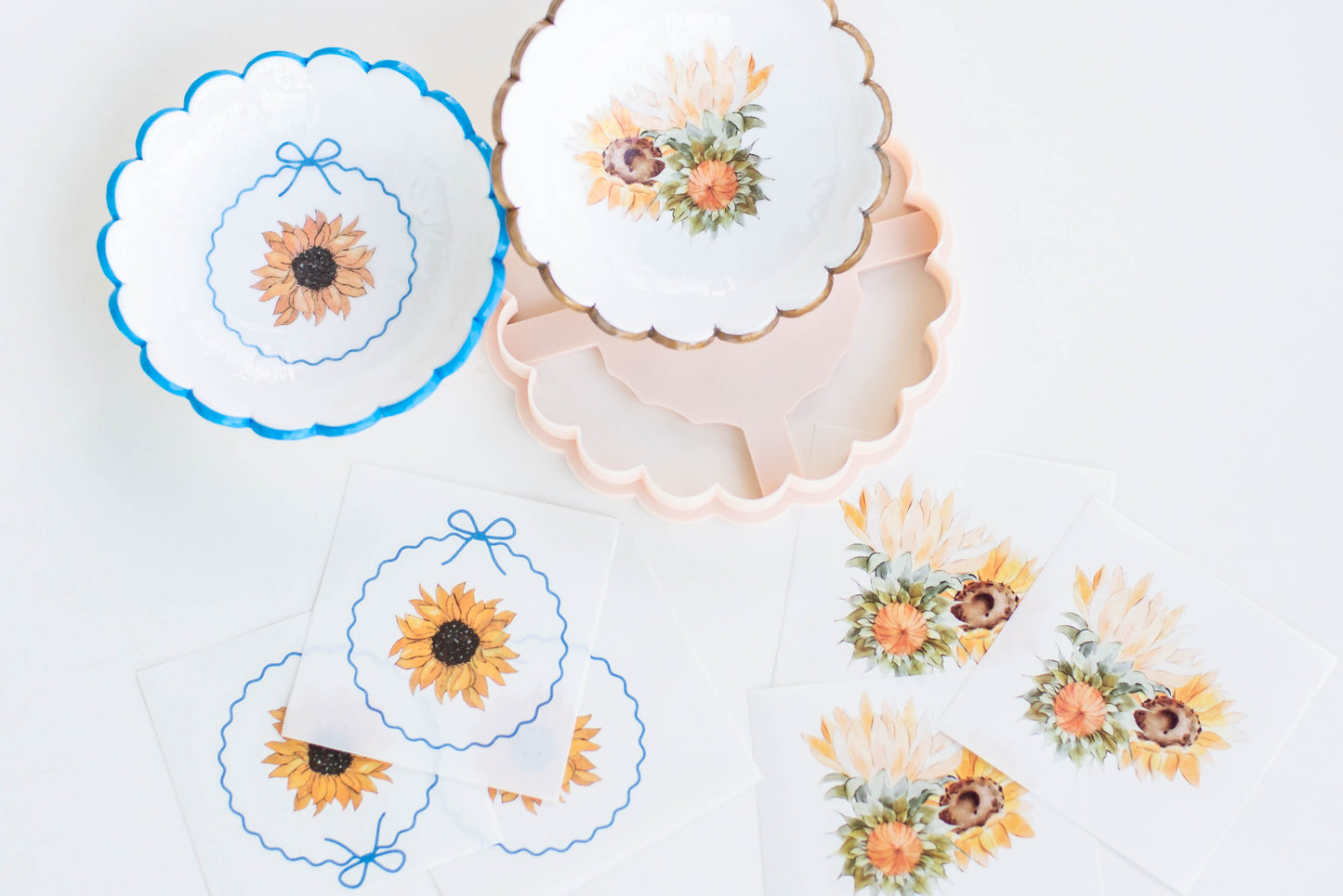 Trinket Dish Cutter and Matching Transfers