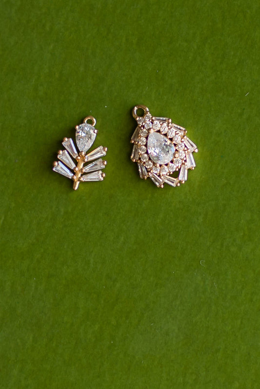 Cubic Zirconia Charms **MUST READ DESCRIPTION