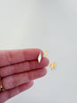 Gold Kite Shape Charm- 8 Pcs