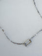 Stainless Steel Necklace with Carabiner- 18 inches + 2 inch connector