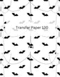 TP130 Halloween Bat Transfer Paper