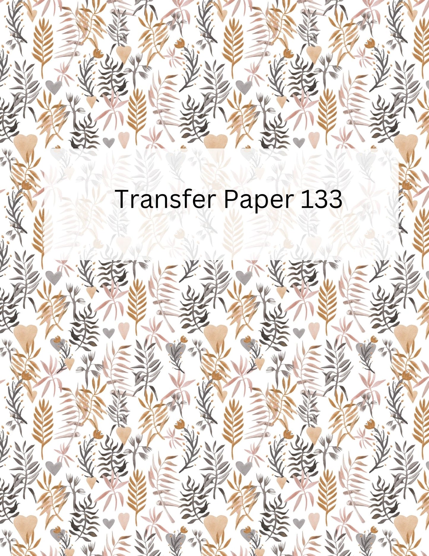 TP133 Fall Branches Transfer Paper