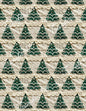 TP175- Lace Christmas Tree Image Transfer for Clay