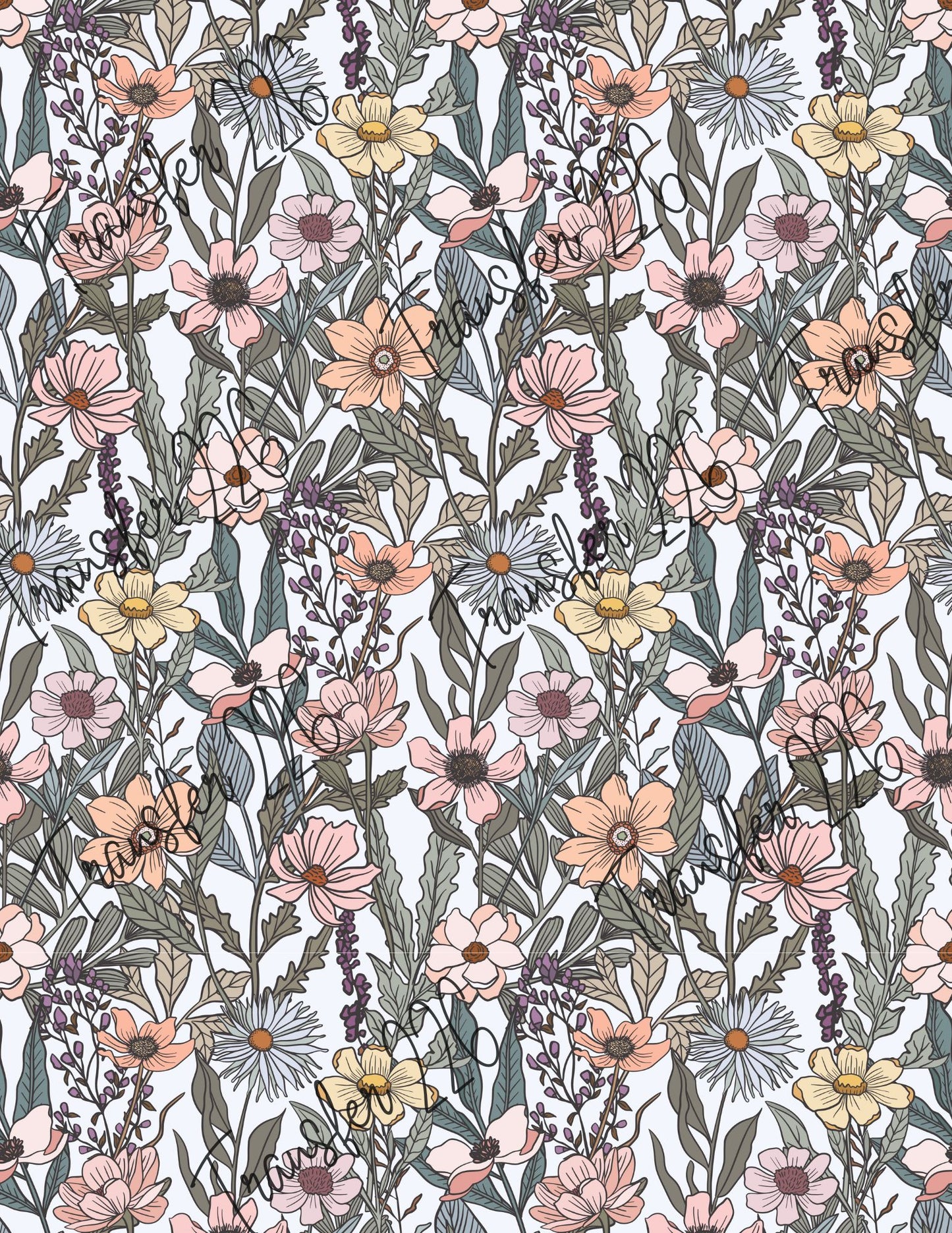 TP226 | Floral Transfer Paper