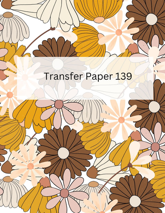 TP139 | Fall Floral Image Transfer for Clay