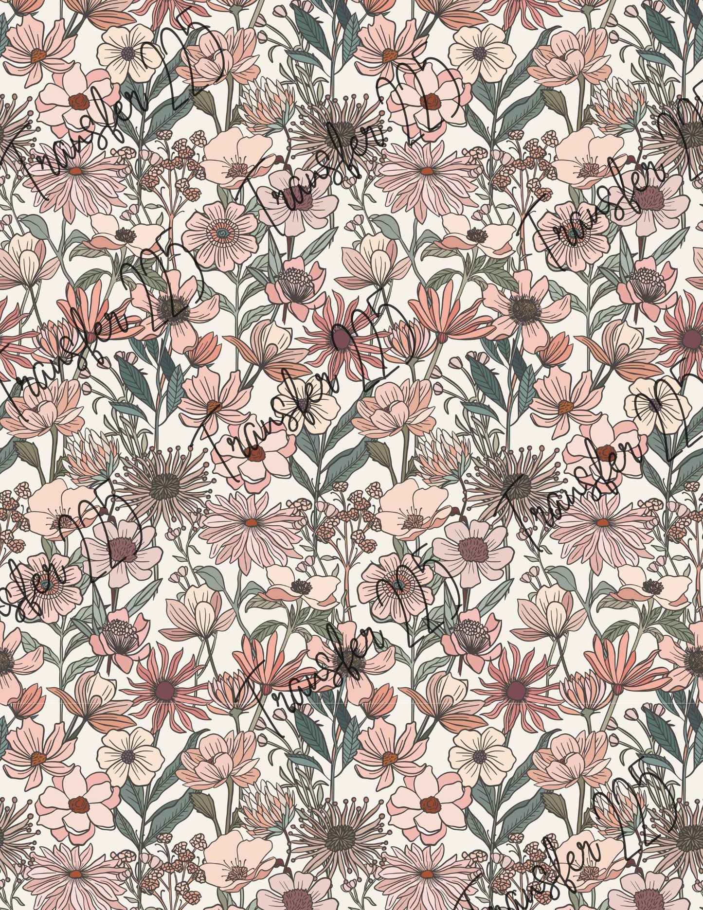 TP225 | Floral Transfer Paper