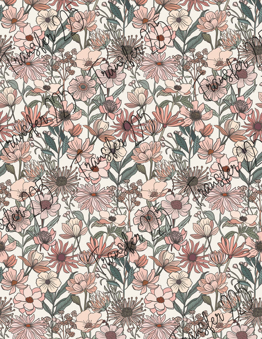 TP225 | Floral Transfer Paper