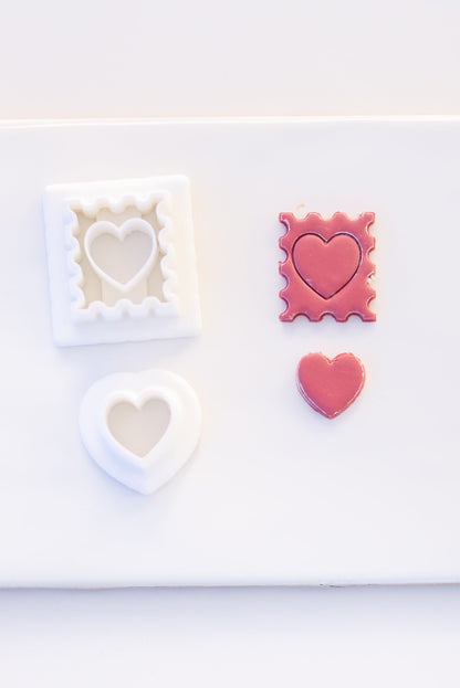 Heart Stamp Valentines Cutters