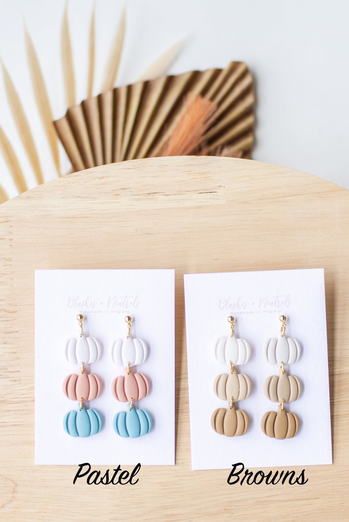 Pumpkin Stack Earrings