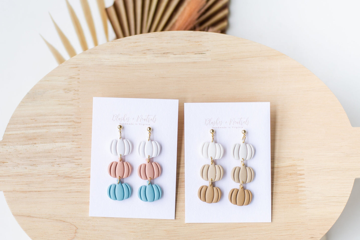 Pumpkin Stack Earrings