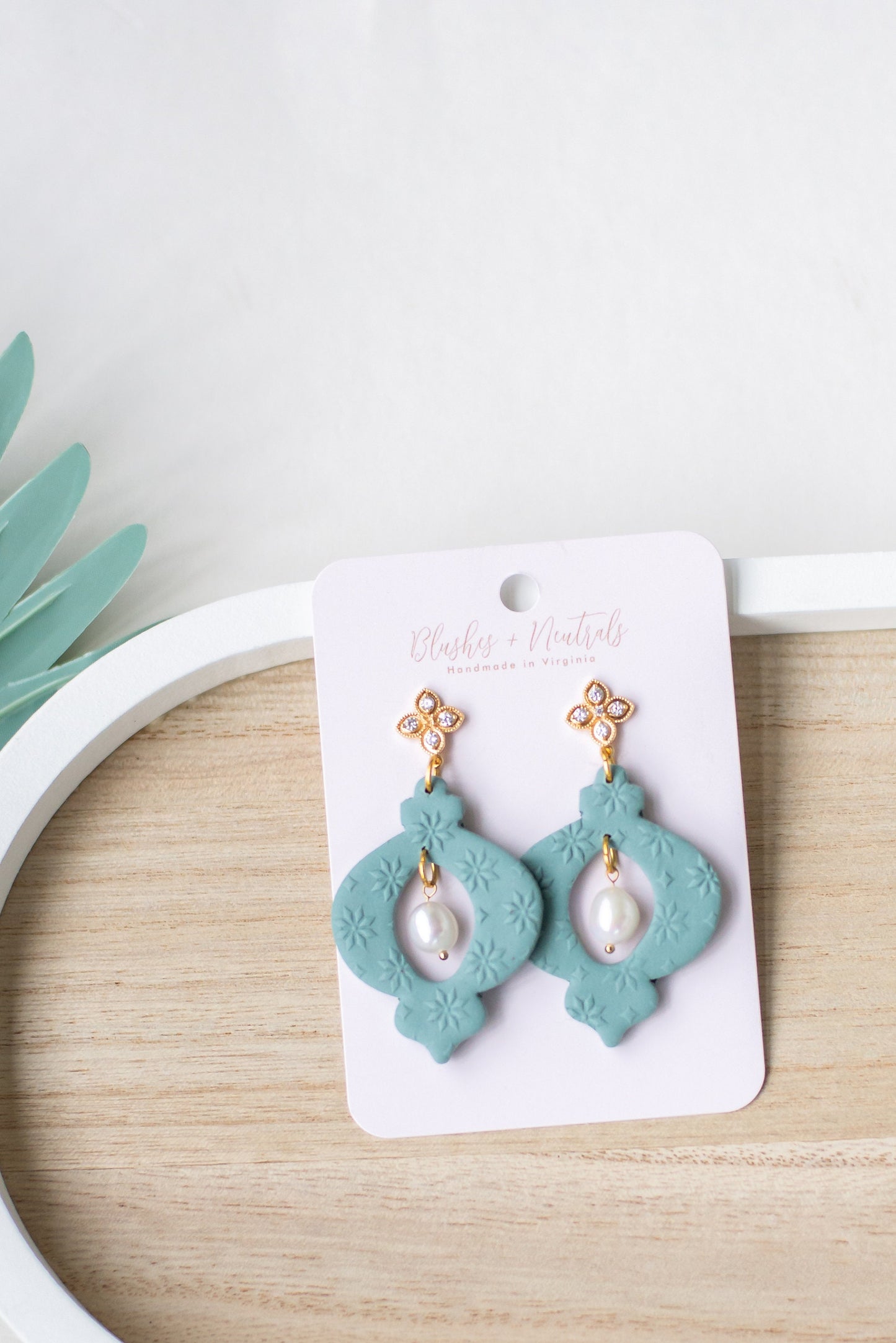 Clay Ornament Earrings