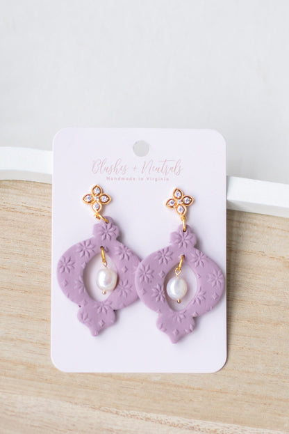 Clay Ornament Earrings