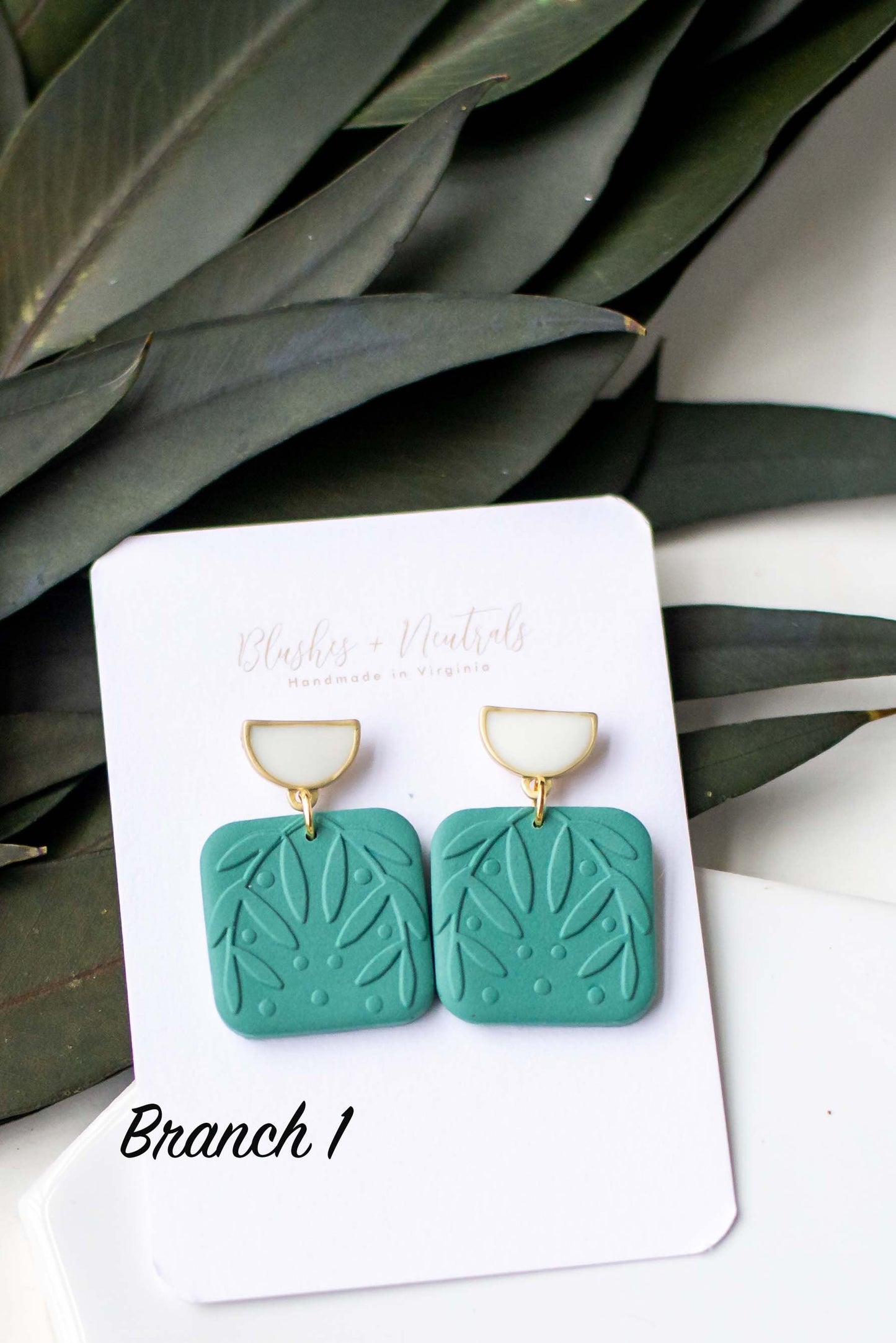 Christmas Clay Earrings