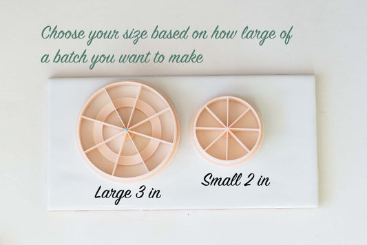 Equal Part Cutter for Color Mixing