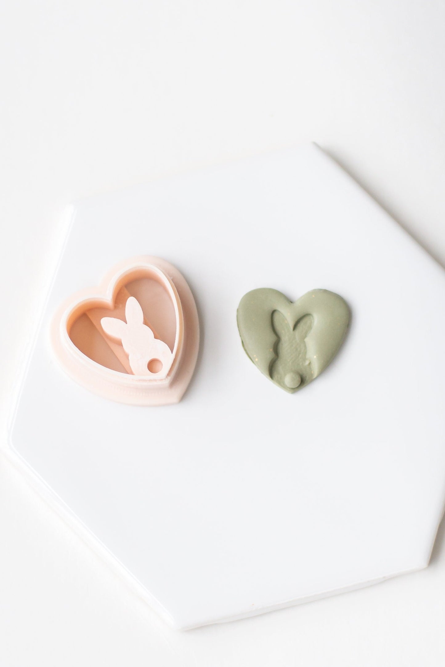 Easter Bunny Heart Cutter