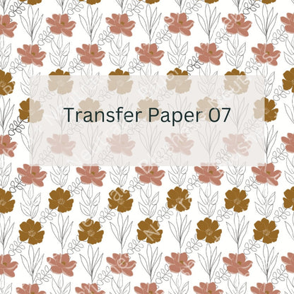 TP07- Floral Transfer Paper