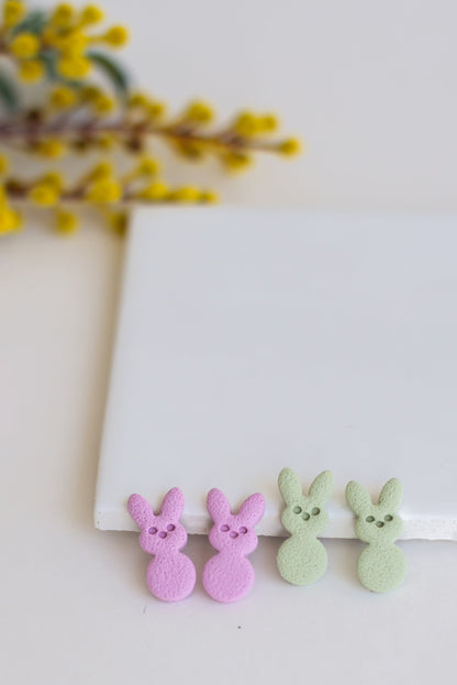 Bunny Peep Studs