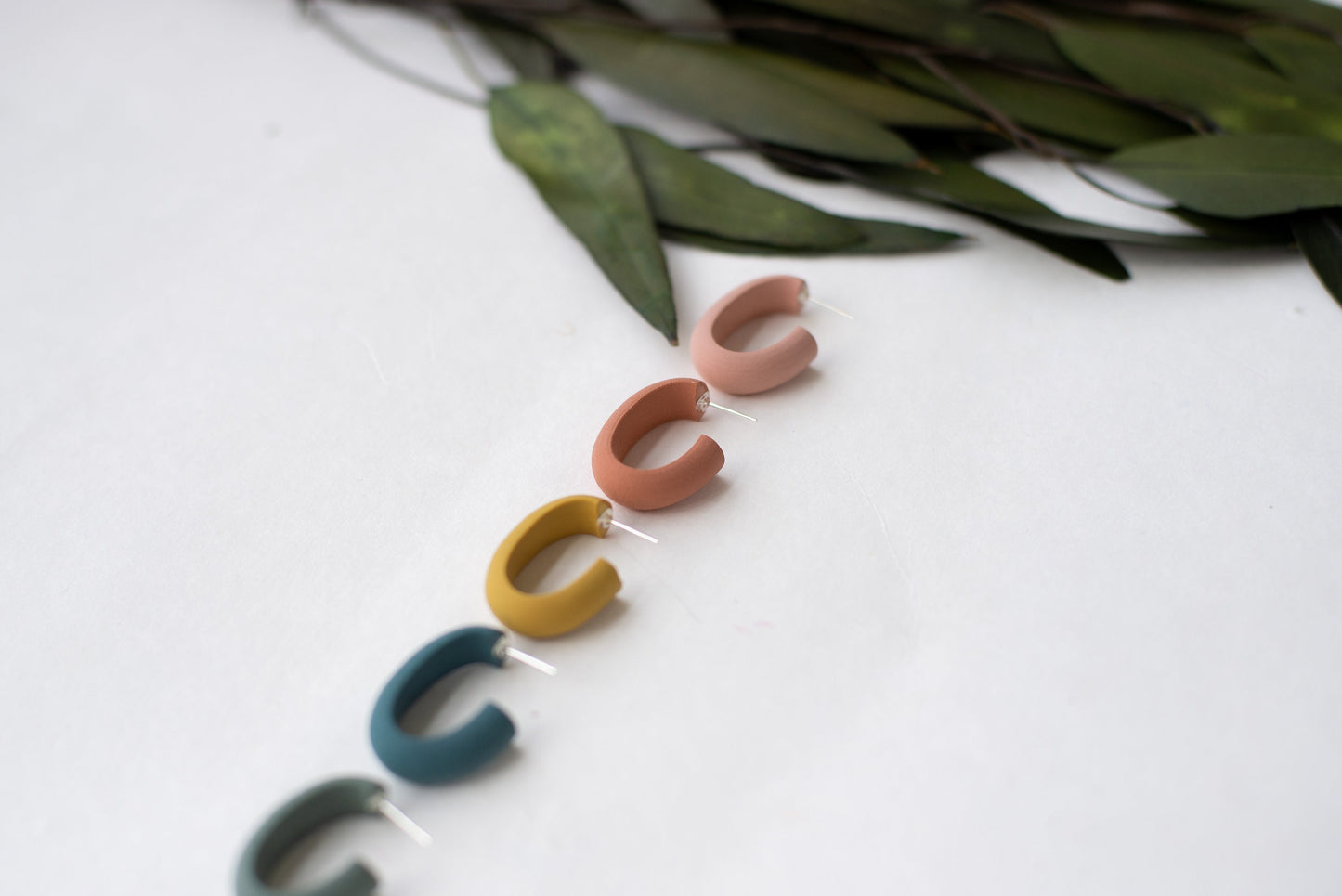 Oval Hoop Earrings