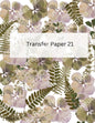 TP21- Pressed Floral Transfer