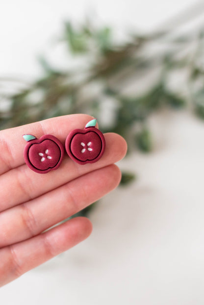 Apple Stud Earrings