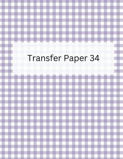 TP34- Gingham Transfer