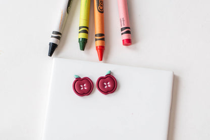 Apple Stud Earrings