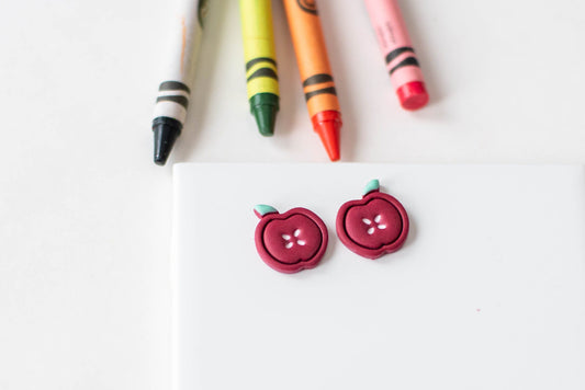 Apple Stud Earrings