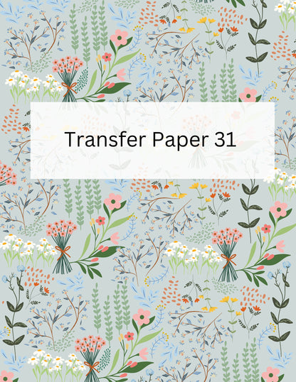 Floral Transfer- TP31