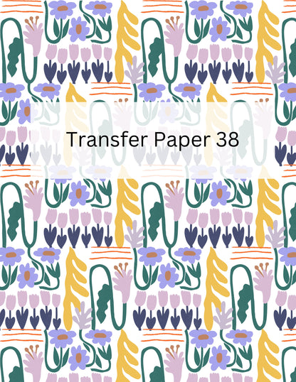 Bright Retro Transfer- TP38