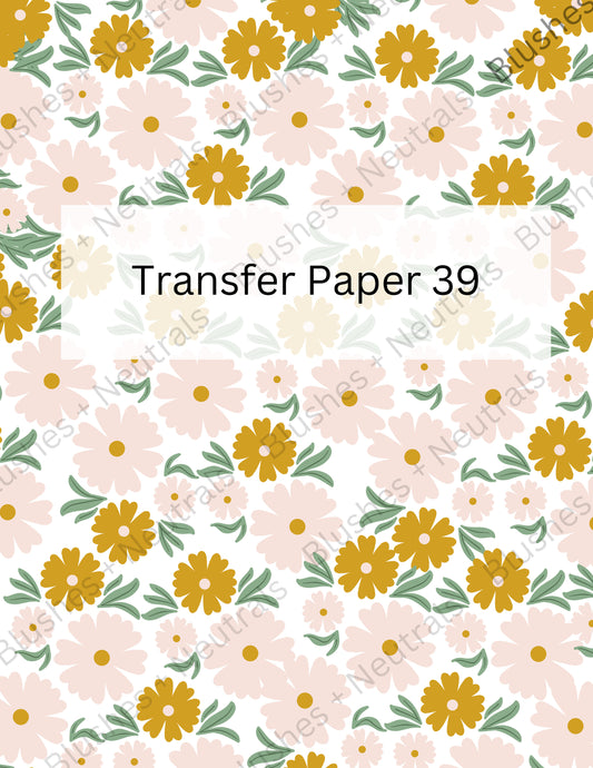 TP39- Floral Transfer