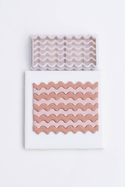 Polymer Clay Tool Set- Straight Line, Wavy Line, Chevron