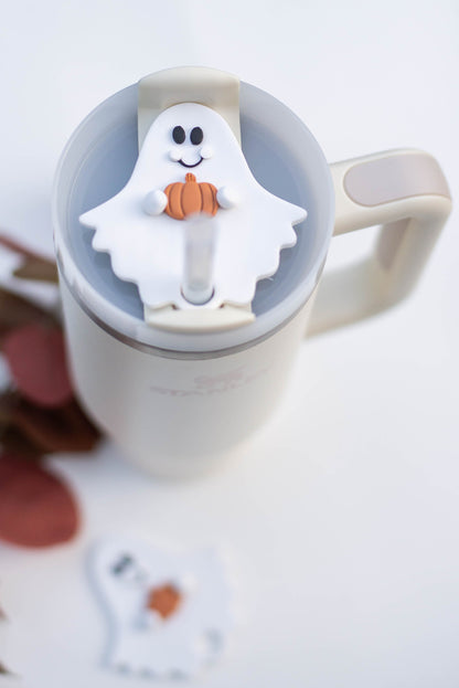 Cute Ghost Stanley Cup Topper- 30 oz