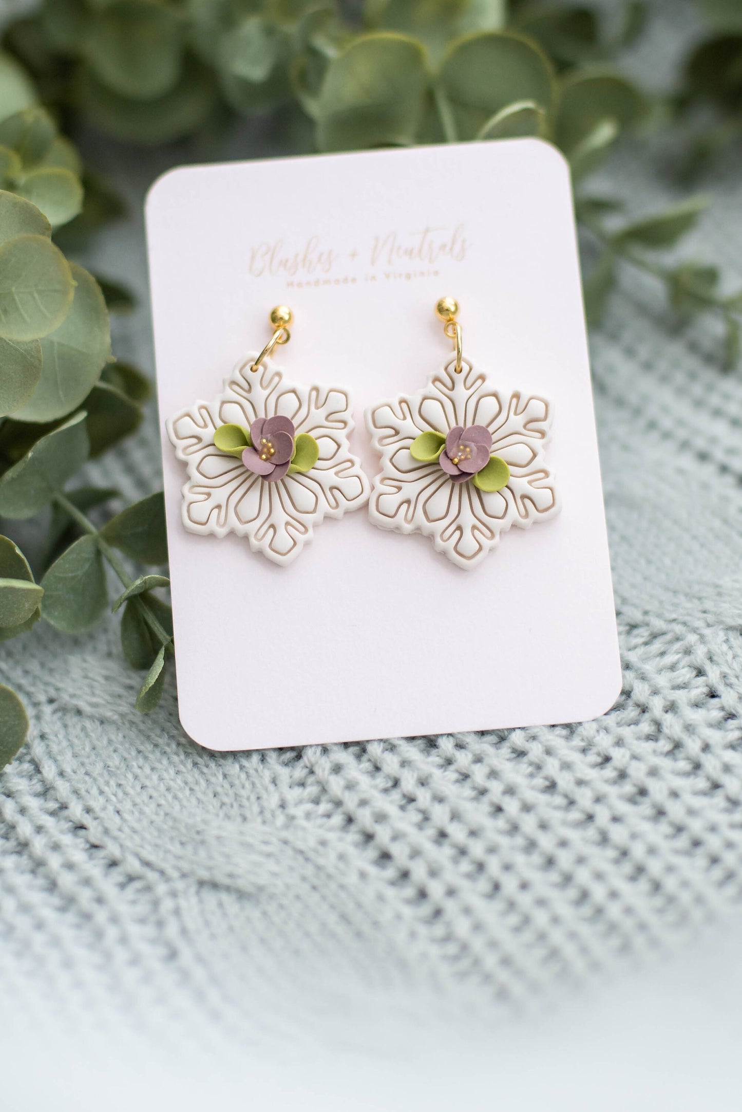 Snowflake Earrings