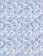 TP100- Blue Floral Transfer Paper