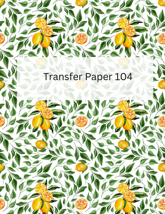 TP104- Orange Transfer