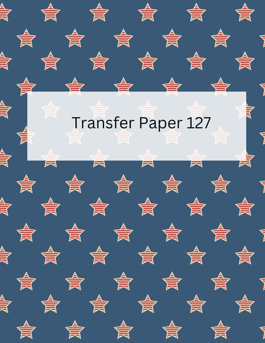 TP127- Star Clay Transfer Sheet