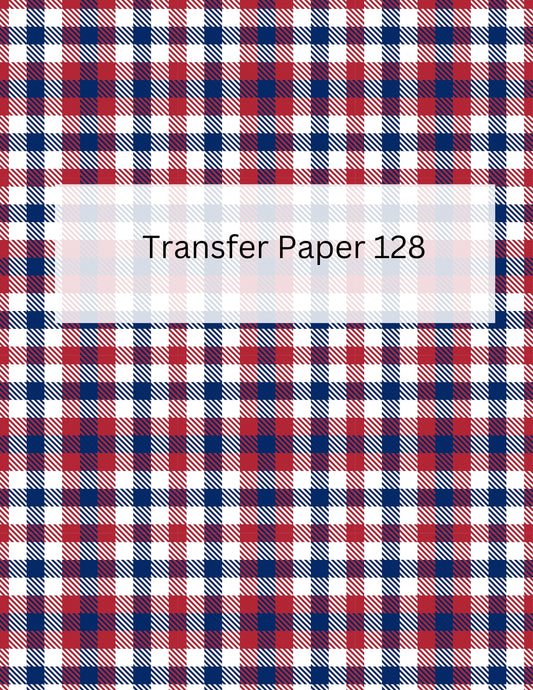 TP128- Red White and Blue Transfer