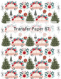 TP67- Christmas Transfers Red Truck