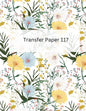 TP117- Floral Transfer Paper