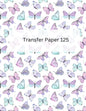 TP125- Watercolor Butterfly Transfer